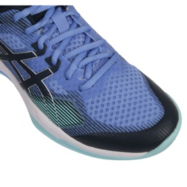 Zapatillas de voleibol Asics Gel-Court Hunter 2 W 1072A065 403 azul azul 2