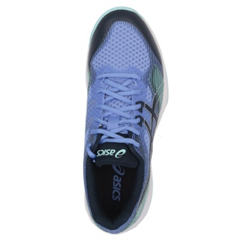 Zapatillas de voleibol Asics Gel-Court Hunter 2 W 1072A065 403 azul azul 3