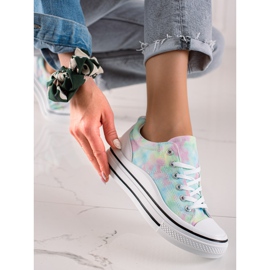 TRENDI Zapatillas coloridas en la plataforma multicolor 2 TRENDI Zapatillas coloridas en la plataforma multicolor 2