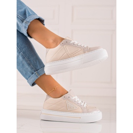 Seastar Zapatos de moda beige 1