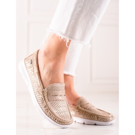 Goodin Mocasines Ligeros En La Plataforma beige 3