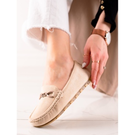 Seastar Cómodos mocasines casuales beige 2