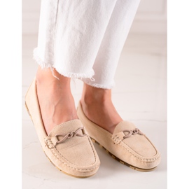 Seastar Cómodos mocasines casuales beige 3