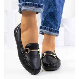 Mocasines negros de mujer de Ilana 1