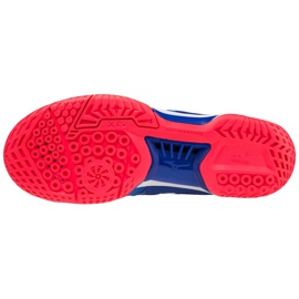 Zapatillas de interior Mizuno Wave Fang Nx M 71GA205022 blanco azul 1