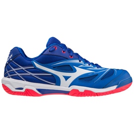 Zapatillas de interior Mizuno Wave Fang Nx M 71GA205022 blanco azul 4