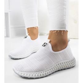 Zapatos deportivos sin cordones blancos Katy 6
