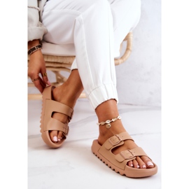 PS1 Zapatillas De Goma En La Plataforma Westie Beige Oscuro 3