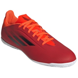 Botas de fútbol Adidas X Speedflow.4 In M FY3346 rojo naranjas y tintos 6