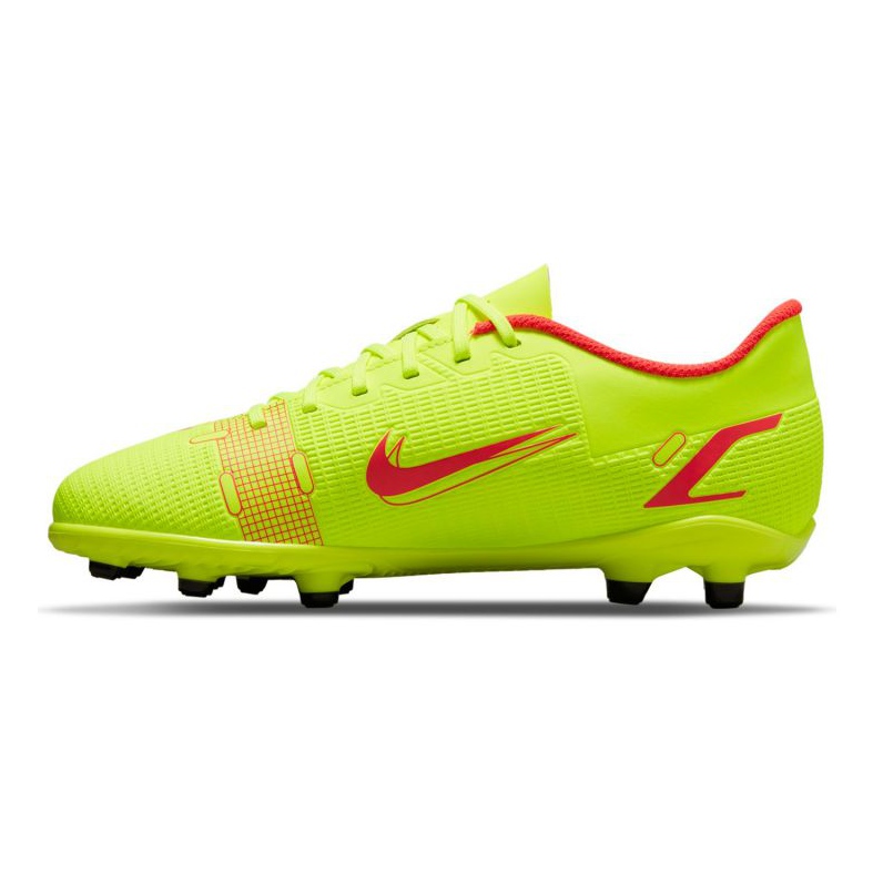 Zapatos de fútbol Nike Mercurial Vapor 14 Club FG / MG Jr CV0823-760 amarillo amarillos 1
