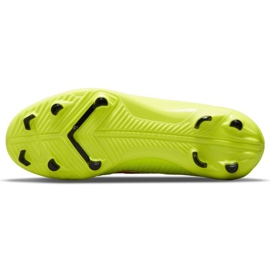 Zapatos de fútbol Nike Mercurial Vapor 14 Club FG / MG Jr CV0823-760 amarillo amarillos 5