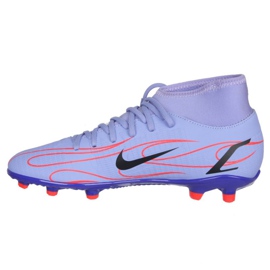 Zapatos de fútbol Nike Mercurial Superfly 8 Club Km Mg M DB2856 506 rosado morado violeta 1