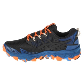 Asics Gel-FujiTrabuco 8 M 1011A668-400 negro azul naranja gris 1