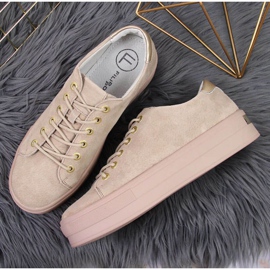 Zapatillas de deporte en la plataforma Filippo W PAW315 beige 3