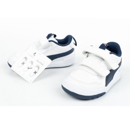 Puma Multiflex Jr 380741 07 blanco azul marino 5