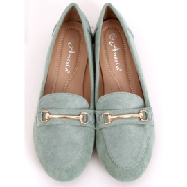 Verde Mocasines de mujer 88-385 Verde 2