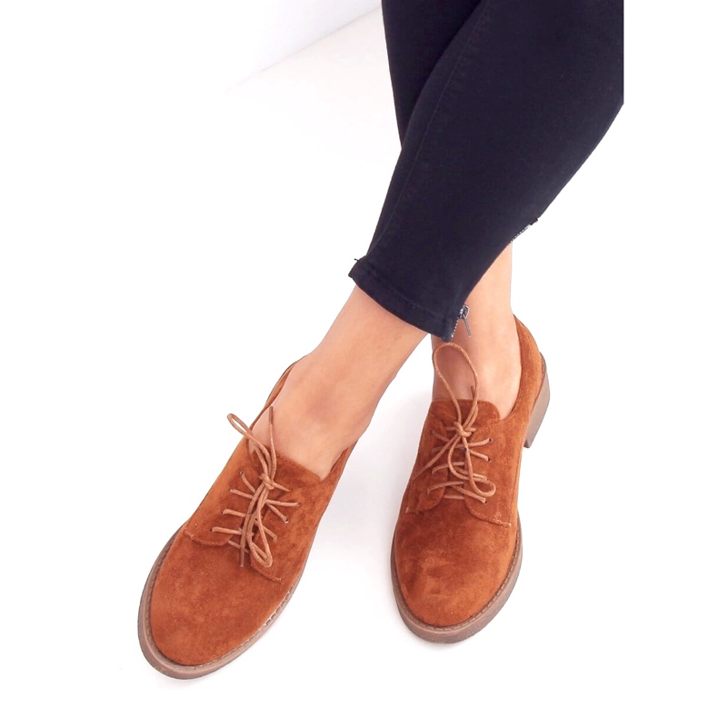 Camel TU146 Mocasines camel con cordones marrón multicolor 2