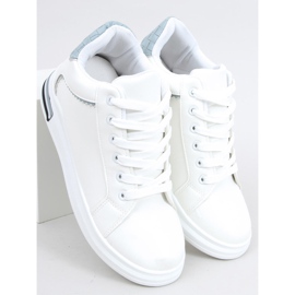 Zapatillas con cuña oculta Izumi BLANCO / AZUL 1 Zapatillas con cuña oculta Izumi BLANCO / AZUL 1