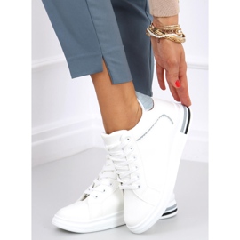Zapatillas con cuña oculta Izumi BLANCO / AZUL 5