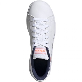 Zapatillas Adidas Advantage K Jr EG2000 blanco 1