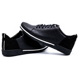 Polbut Zapatos casual hombre piel 2114 negro 5