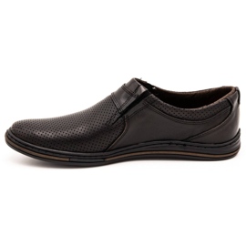 Polbut Zapatos de cuero para hombre 362 performance kabir. negro 1
