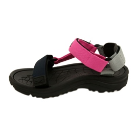 Sandalias de niña con aplicación de espuma Lee Cooper LCW-22-34-0951K rosa 2