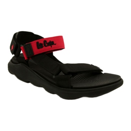 Lee Cooper LCW-22-34-0954L Sandalias Deportivas Cómodas Negro 2