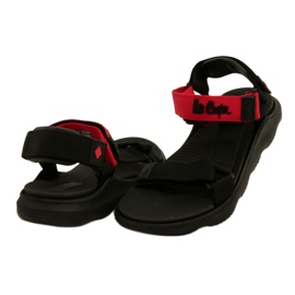 Lee Cooper LCW-22-34-0954L Sandalias Deportivas Cómodas Negro 5
