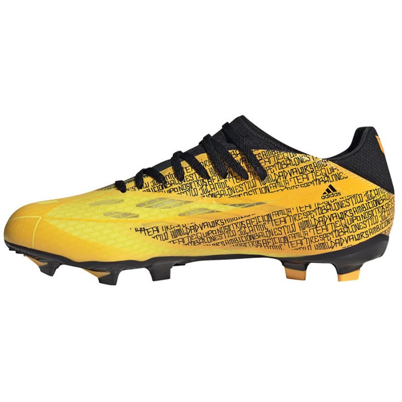 Botas de fútbol Adidas X Speedflow Messi.3 Fg M GW7419 amarillo amarillos 1