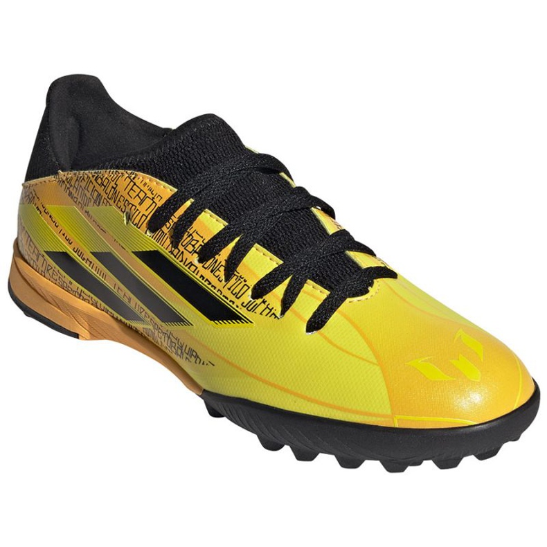 Botas de fútbol Adidas X Speedflow Messi.3 Tf Jr GW7424 amarillo 1