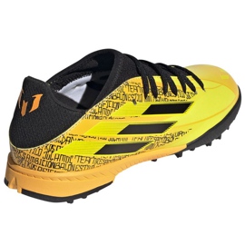 Botas de fútbol Adidas X Speedflow Messi.3 Tf Jr GW7424 amarillo 5