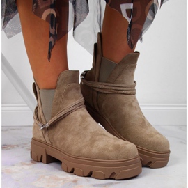 Botas jodhpur Filippo W PAW317 beige 3