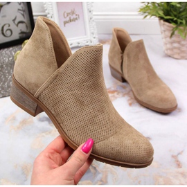 Botas caladas Filippo W PAW319B beige 1