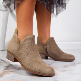 Botas caladas Filippo W PAW319B beige 2 Botas caladas Filippo W PAW319B beige 2