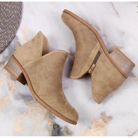 Botas caladas Filippo W PAW319B beige 4