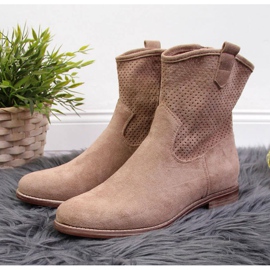 Botas caladas S. Barski W OLI140B beige 4
