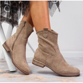 Botas caladas S. Barski W OLI140B beige 6