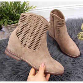 Botas caladas S. Barski W OLI141B beige 1