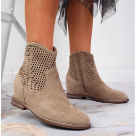 Botas caladas S. Barski W OLI141B beige 2 Botas caladas S. Barski W OLI141B beige 2