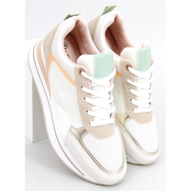 Deportivas sobre cuña oculta Bahar Beige multicolor 1