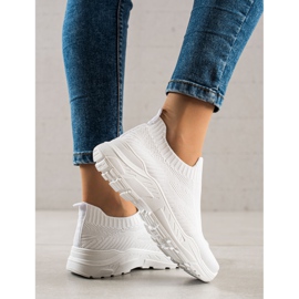 Bestelle Zapatillas sin cordones textiles blanco 2
