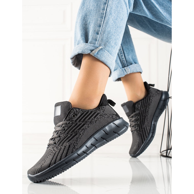 Bona Calzado deportivo calado negro 1