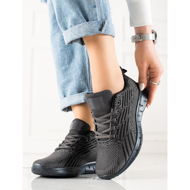 Bona Calzado deportivo calado negro 2