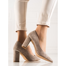 Goodin Salón Beige Con Ante 4