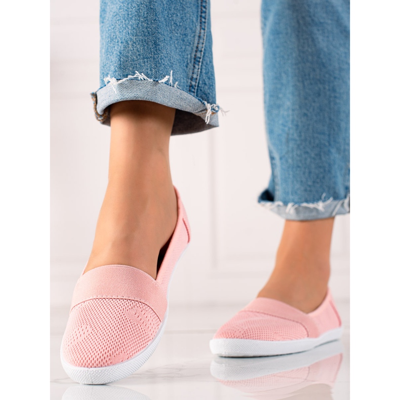 TRENDI Slipons rosas clásicos 1