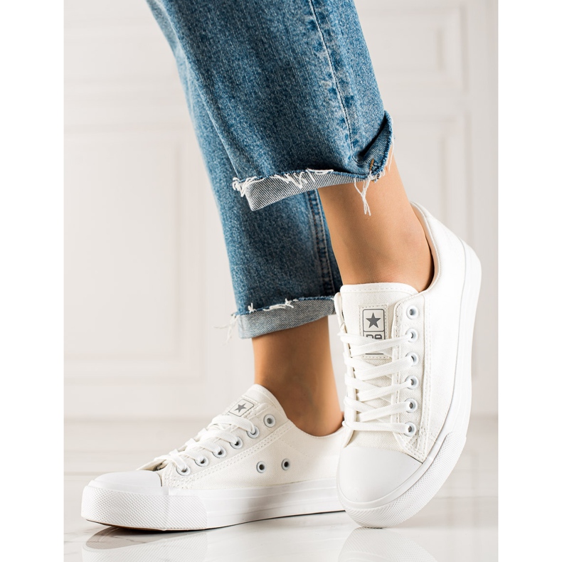 Evento Zapatillas clásicas blancas blanco 2