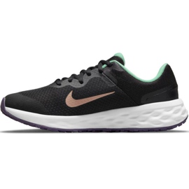 Nike Revolution 6 Jr DD1096 005 zapatillas de running negro 9