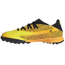 Botas de fútbol Adidas X Speedflow Messi.3 Tf Jr GW7424 amarillo 7