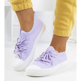 Deportivas mujer Medina violeta 2